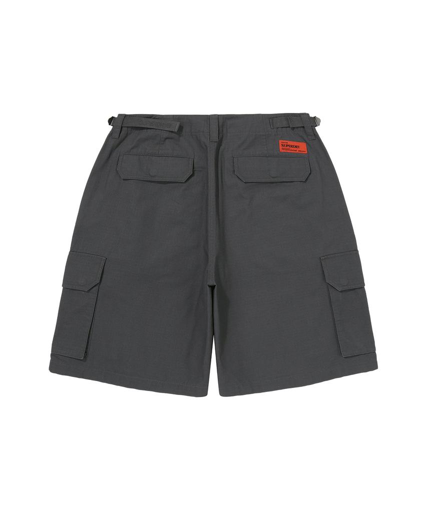 Syupeodeulai Out-Pocket Cargo Shorts Charcoal