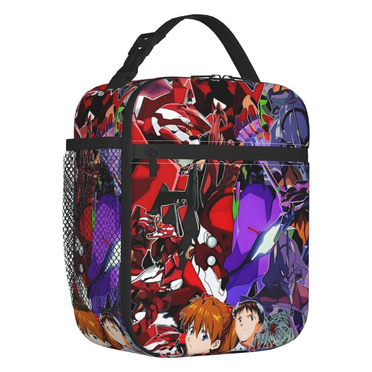 Custom Anime Cartoon Thermal Insulated Lunch Bags Portable Lunch Container for Outdoor Camping Travel Multifunction Food Box One Size