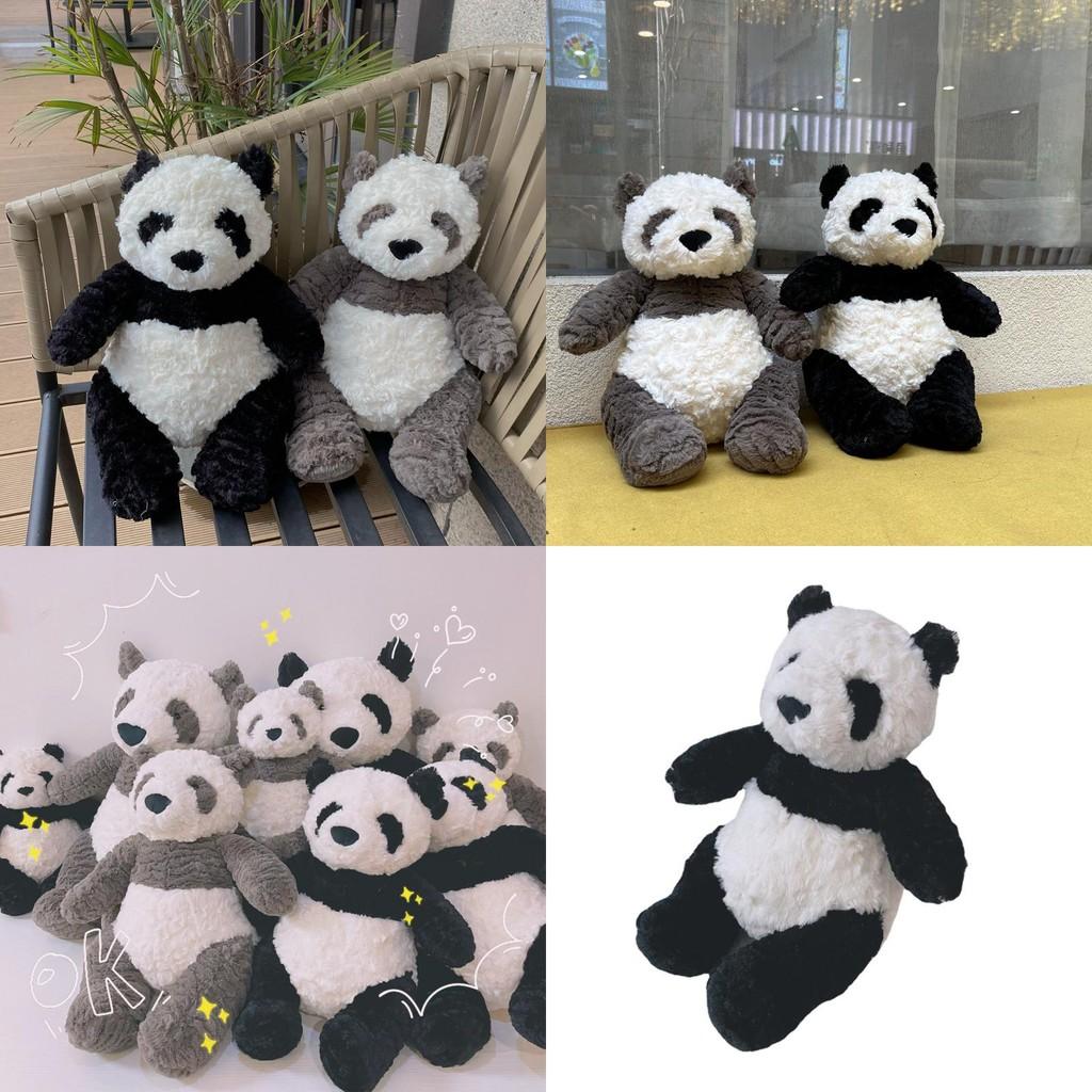 Stuffed Panda Plush Toy Aniaml Doll Room Decoration Kids Birthday Gift Pp Cotton