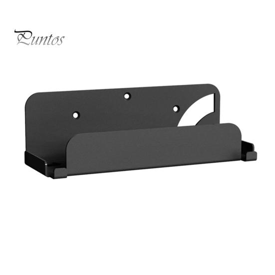 

Настенный держатель для игровой консоли, стабильный прочный несущий универсальный настенный кронштейн для хранения, поддержка переключателя OLED чёрный