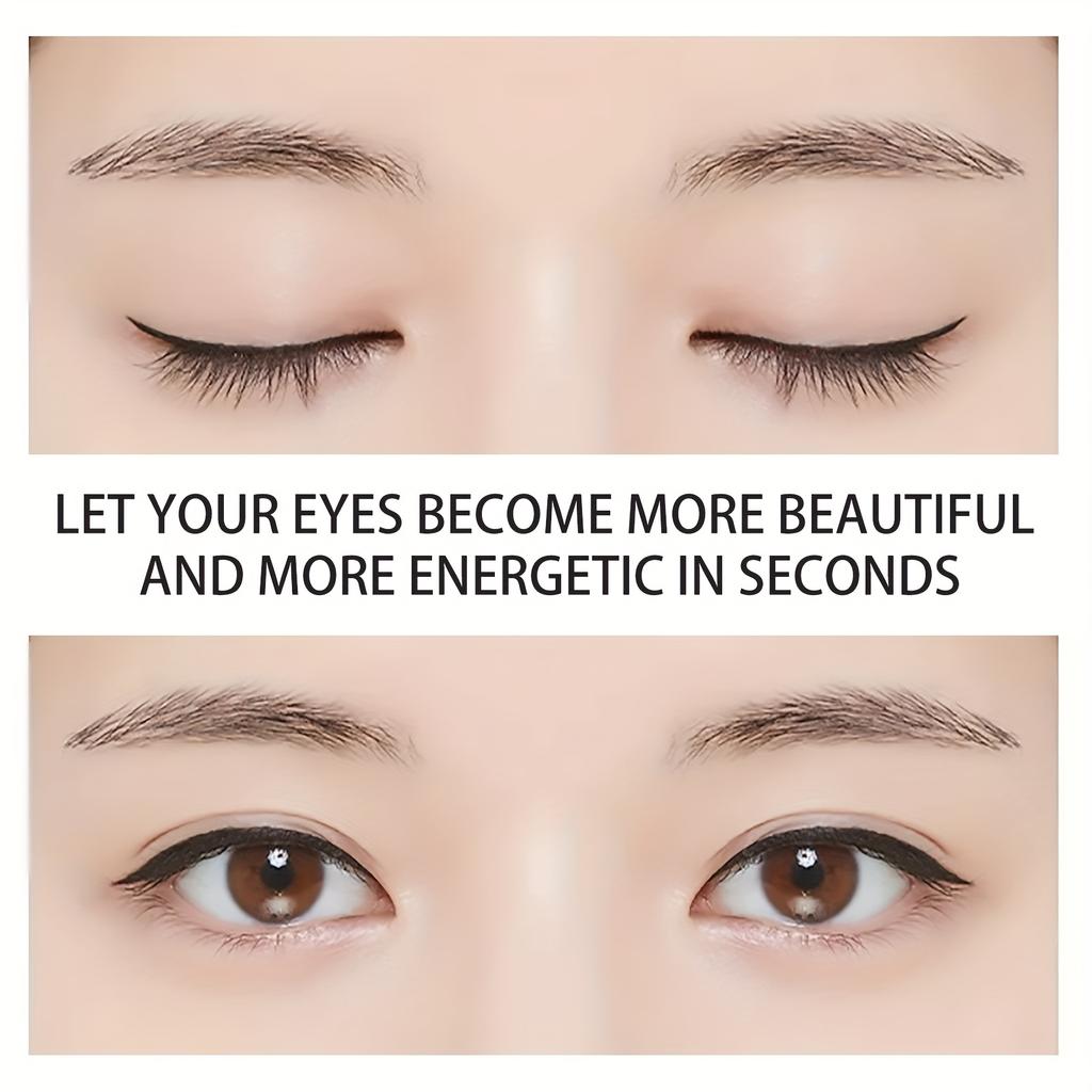 Krem do modelowania podwójnych powiek - Długotrwały, wodoodporny, naturalnie niewidoczny, formuła z witaminą C i gliceryną dla dużych oczu, wodoodporny krem upiększający