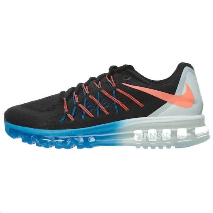 Nike Air Max 2015 Hot Lava Blue Unisex Sneakers Black Hot-Lava-White-Photo-Blue 698902-008