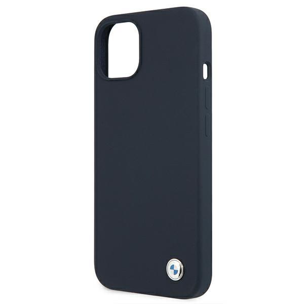 Hülle Bmw Bmhcp13Ssilna Iphone 13 Mini 5,4 Marineblau/Navy Hardcase Silikon Signatur