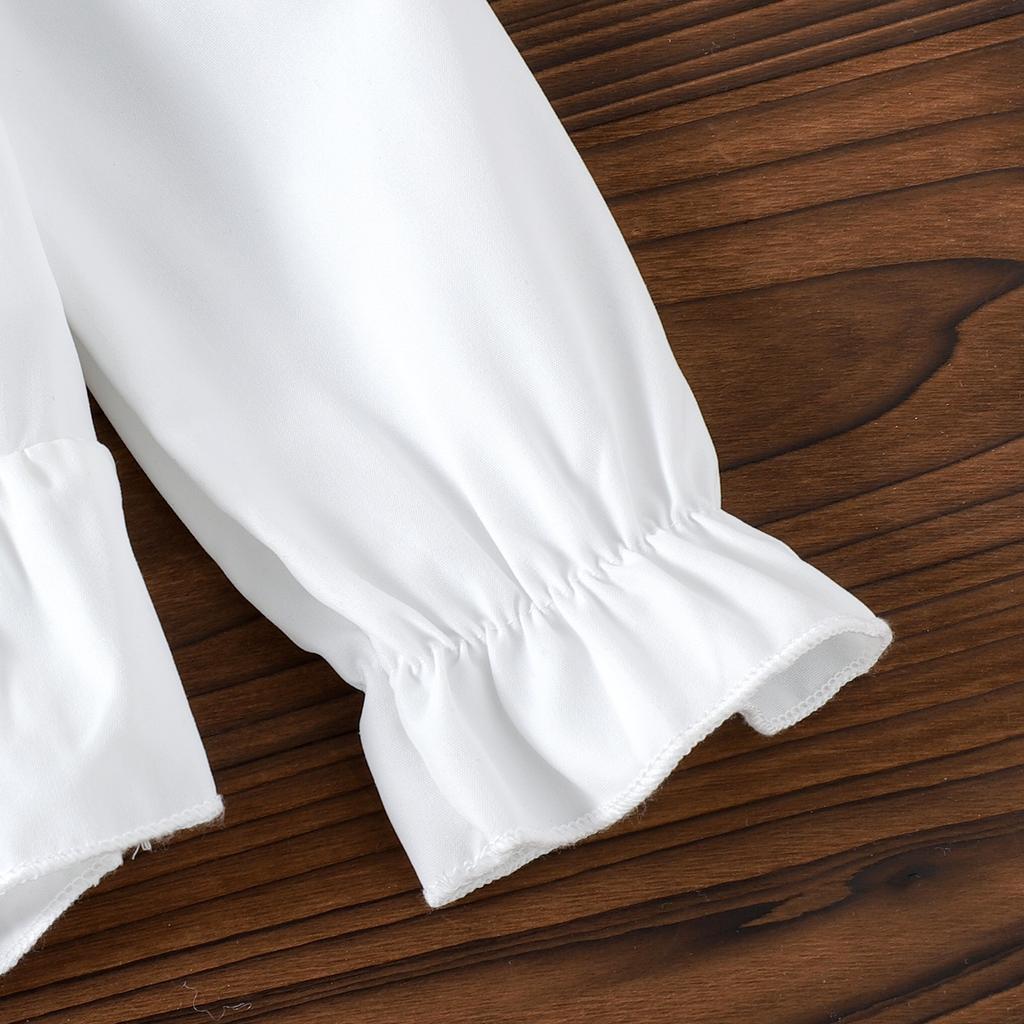 Kids Casual Long-Sleeve Set, Comfortable Daily Wear Outfits