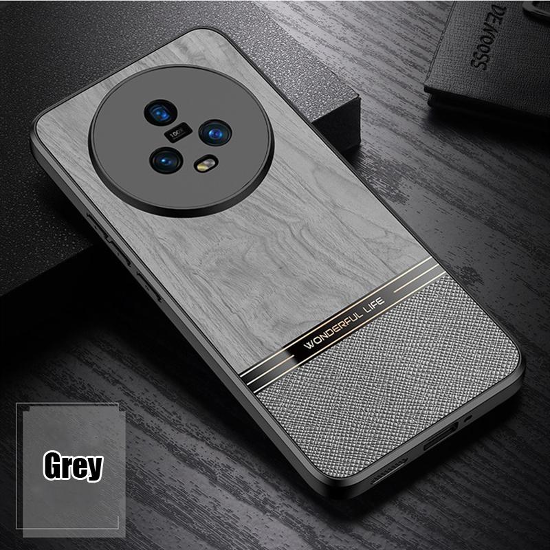 Custodia per telefono con texture ad albero simulata per Huawei Mate 60 Pro, protezione per obiettivo della fotocamera per HUAWEI Mate 50 30 40 60 Pro Plus, morbida custodia in silicone