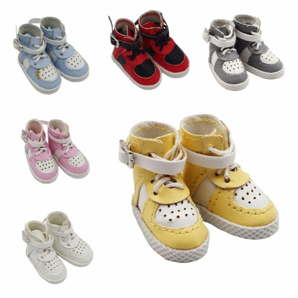 Fashion for Labubu 15cm Leather Boots Multiple Colour Doll Accessories Ob11 Doll Shoes  Girls