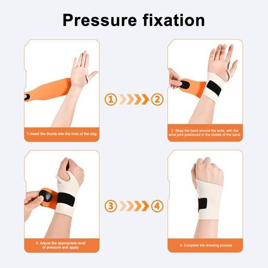 1 Pc Wrist Brace for Men Women Adjustable Wrist Support Brace for Carpal Tunnel Arthritis Tendonitis Pain Relief Wrist Compression Wrap