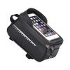 Waterproof Bicycle Phone Mount Bags Front Frame Top Tube Bag W Touchscreen Phone Holder Cycling Bike Tool Storage Bag