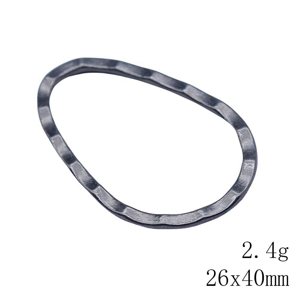 Wedding Anniversary Charms For Italian Bracelet Geometric Hollow Charms Pendant Women's Clothing Pendant Accessories