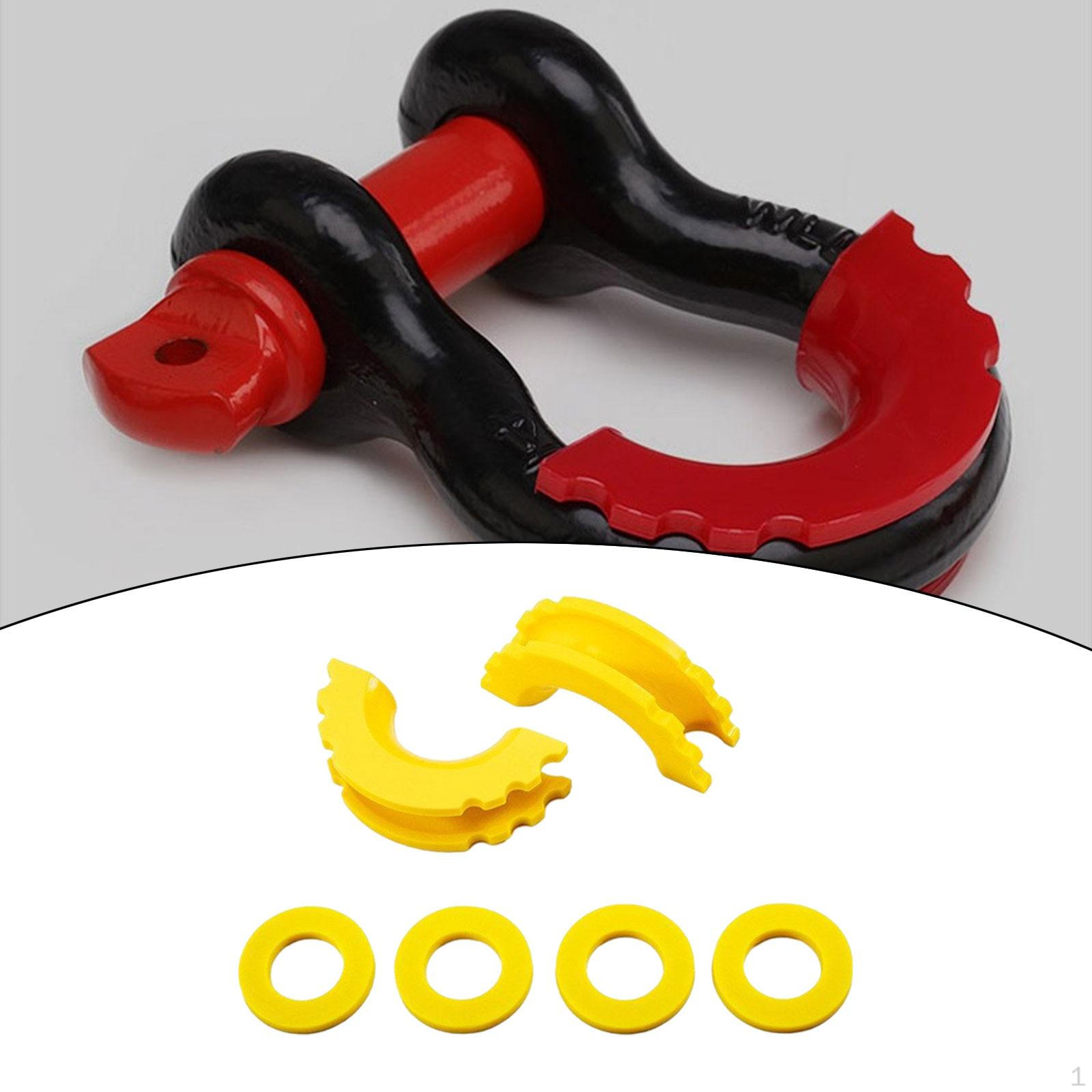 

2 шт. D-образные кольца-изоляторы, аксессуары, портативная замена, простая установка, многоцелевое применение