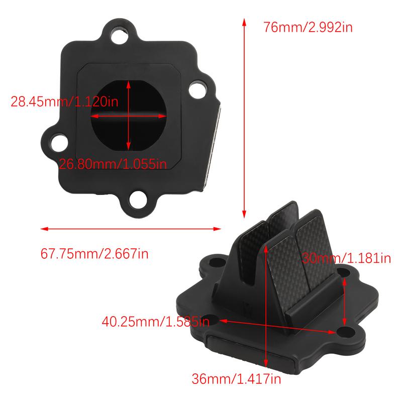 Motorcycle For Vforce 3 V352A Racing Reed Valve Kit for Min Horiz 50 YQ Aerox50 RE2 2003-2012 YAMAHA JOG50 CY50 Beta ARK 50cc