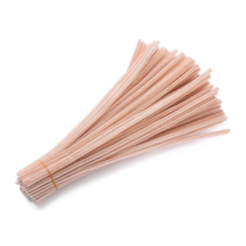 Tulip Rose Macaron Color Fuzzy Wire Material Package Encrypted Fur Strip Root Top Knitting Super Density DIY Flower Bouquet