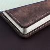 PU Leather Cover Diary Book with Lock Simple Atmosphere A5 Notebook  Students