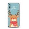 Christmas Snowman Deer Phone Case For Samsung Galaxy A50 A30 Note 8 9 20 Ultra A04 A50s A90 A40 A20e A10s A70 A20s M52 M33 M53