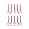 10pcs Nail Care Clip Polish Spill Proof Model Polish Glue Overflow Nail Art Forms Tool Clip French Apply Uv Gel Protect Finger