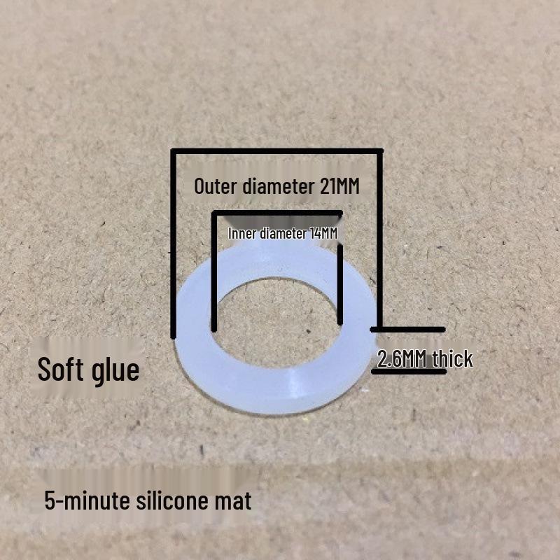 Silicone Rubber Gasket for Water Heater Pipes and Hoses