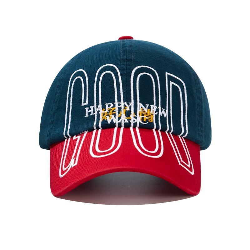 

New sunscreen, sunshade, baseball cap for women, large face, small face, good mood, embroidered premium versatile cap Adjustable