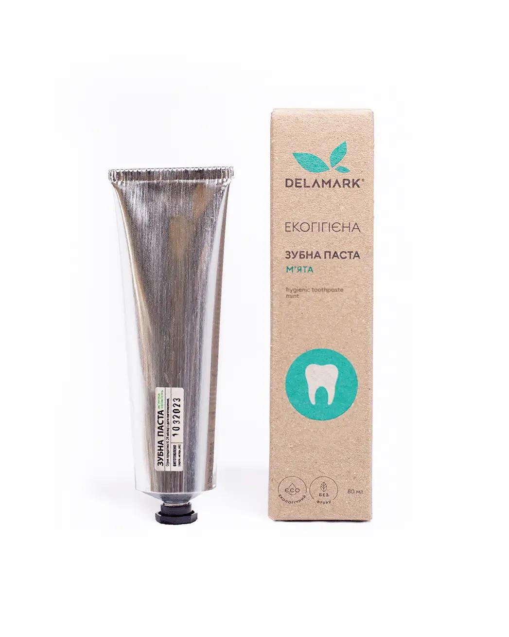 

Зубна паста М ята свіжість De La Mark 80 мл