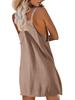 2025 Summer Women's Sleeveless Solid Romper Jumpsuit Casual Set