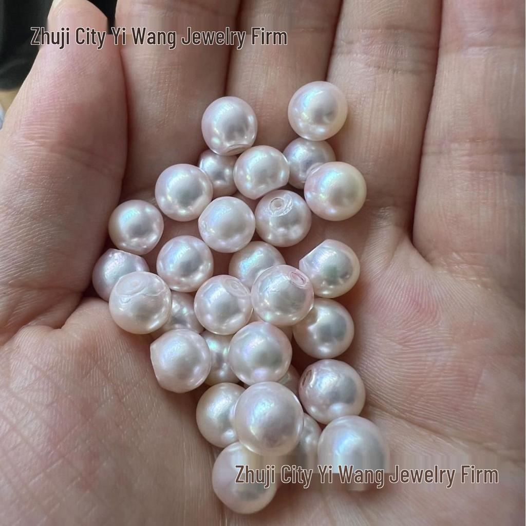 Natural Akoya Pearl 6.5-8mm - Aurora Mirror Luster