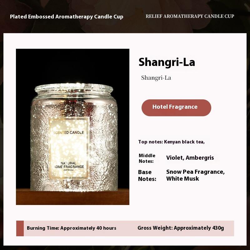 Scented Candles Sunflower Relief Modeling High-end Gifts Home Bedroom Ornaments Lasting Fragrance