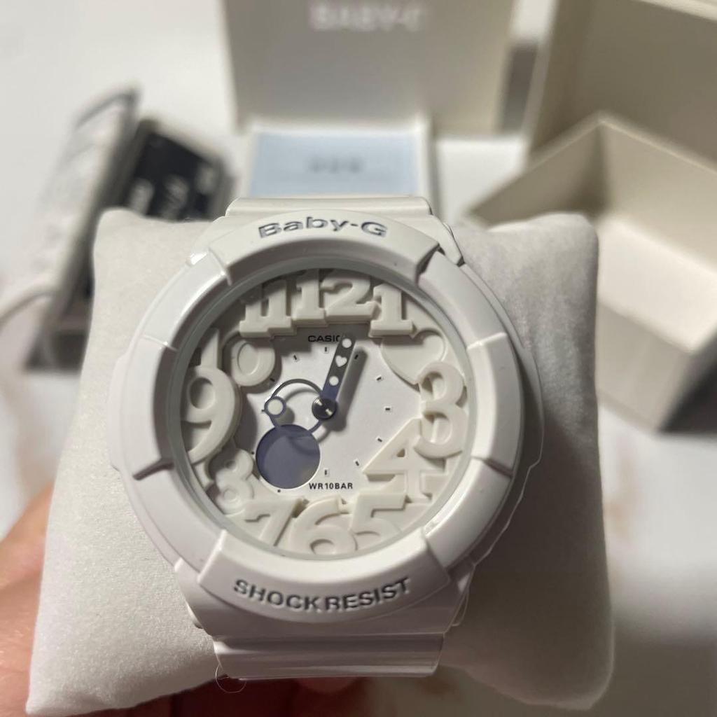 Used CASIO Baby-G White Watch