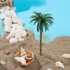 5Pcs Plastic Coconut Palm Tree Miniature Plant Pots Bonsai Craft Micro Landscape DIY Decoration Scenery Model