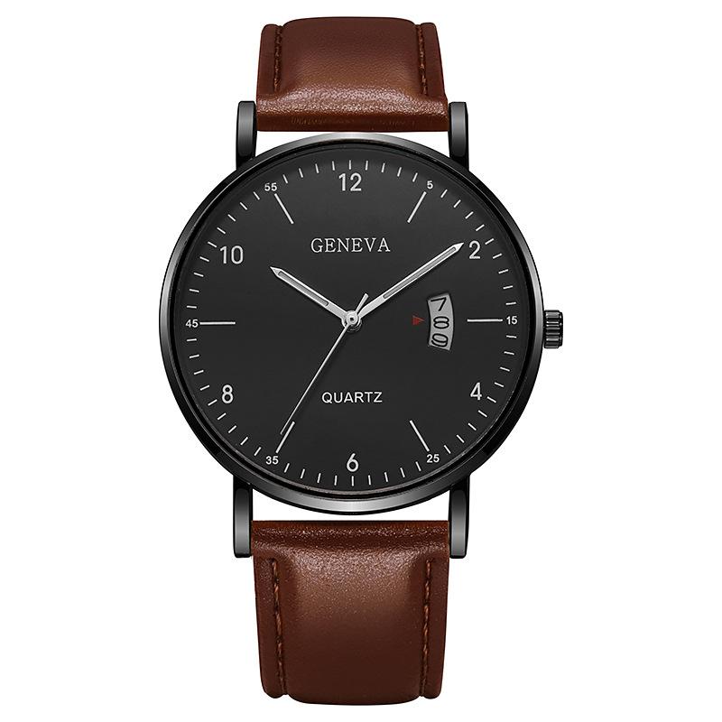 Luxus Quarz-Armbanduhren für Herren Leuchtend Wasserdicht Wochentagsanzeige Automatisches Datum Herrenuhr Business Sport Mode Uhr