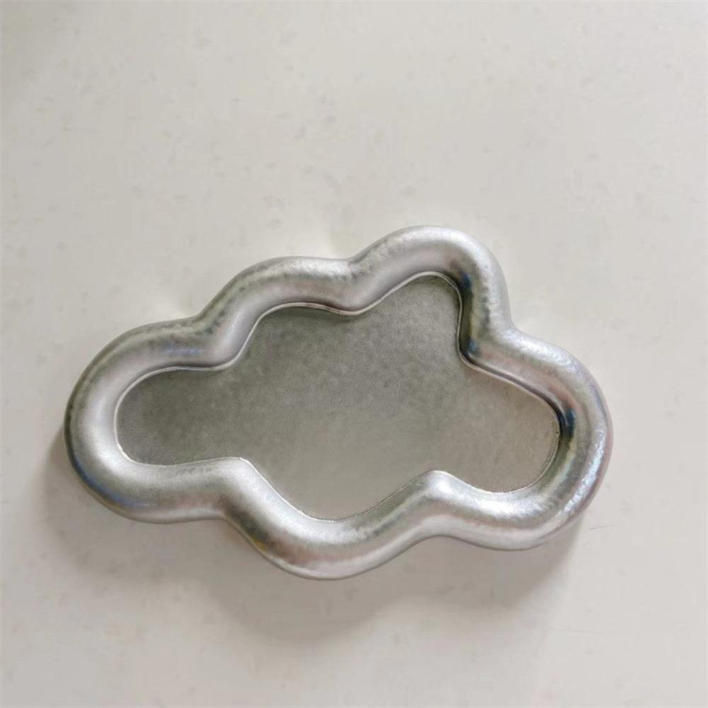 Ins Jewelry Display Stand Resin Jewelry Tray Holder Luxury Flower Jewelry Dish  Showing Exhibition