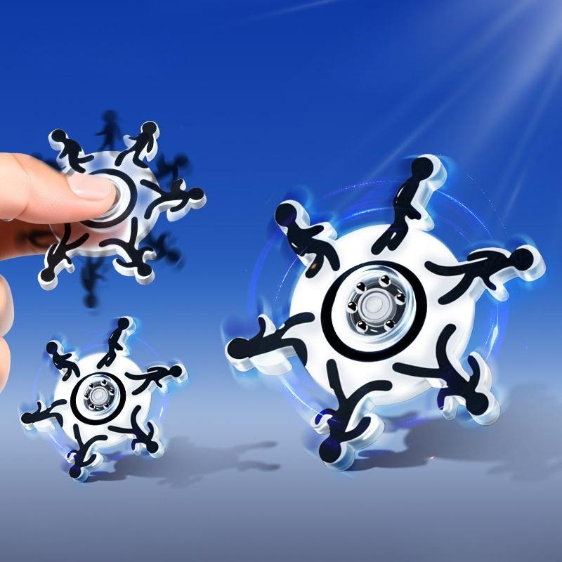 Running Dynamic Fidget Spinner, A Stress-relieving Small Toy, Is Suitable As A Novel Party Gift for Adults