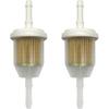 Universal 1/4" 5/16" Inline Fuel Filter AM116304, 25 050 22-S, GY20709 for John Deere Kohler 120-436 71-5960 38666 149-2206-01 21541500 98021
