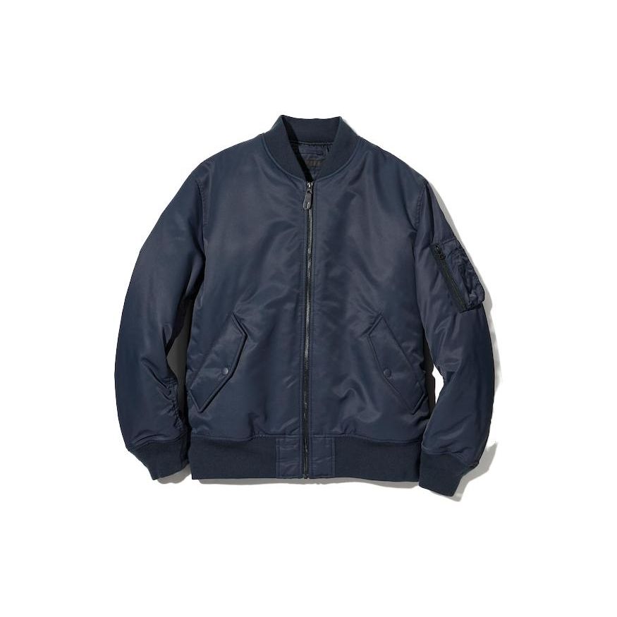 UNIQLO SS23 Solid Color Baseball Collar