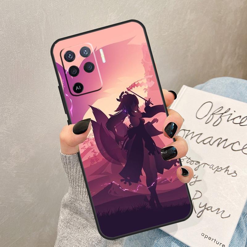 

Genshin Impact Yae Miko Case For Oppo A5 Pro A15 A17 A57 A77 A94 A74 A54 A16 A76 A96 A40 A60 A80 A18 A38 A58 A78 A98 OPPO A38 4G
