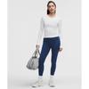 Lululemon Swiftly Tech Long Sleeve Shirt 2.0  Waist Length Diamond Drop White