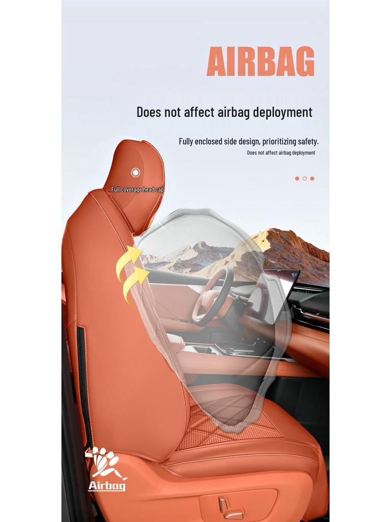 All-Season Leather Seat Covers for Changan Deepal S07 2025 Model