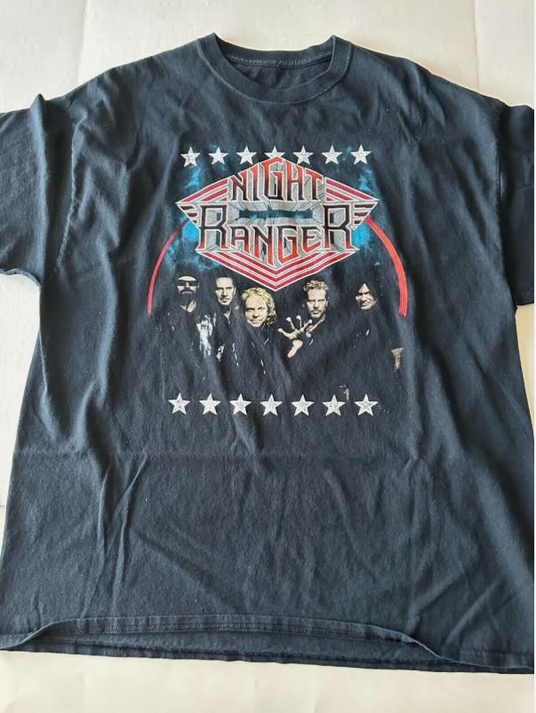 NIGHT RANGER Band Album Tour Unisex T-Shirt Cotton XXXL