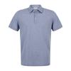 FERRAROMILANO Basic Short Sleeve Collared T-Shirt Blue (Am0Gtty20843)