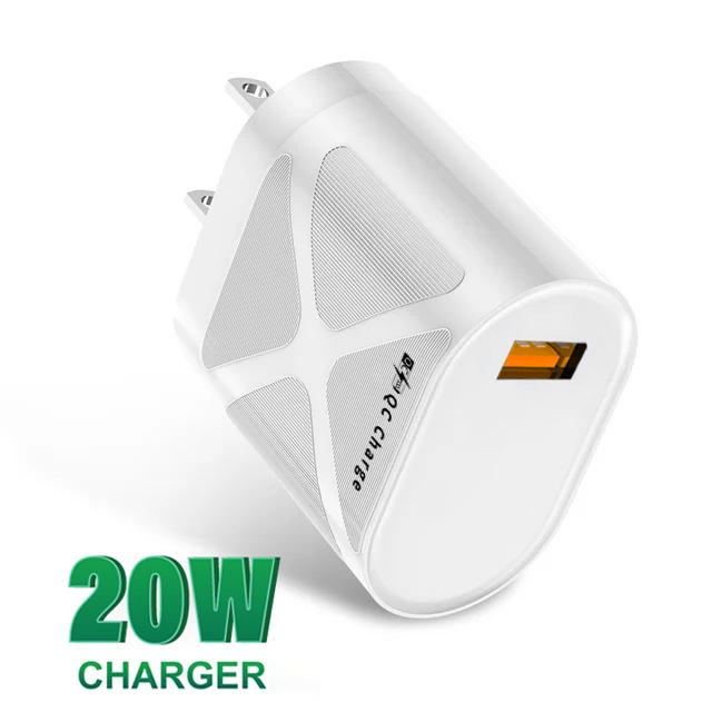 PD33W QC3.0 Multi-Port 65W GaN Fast Charger, 9V/12V US Standard