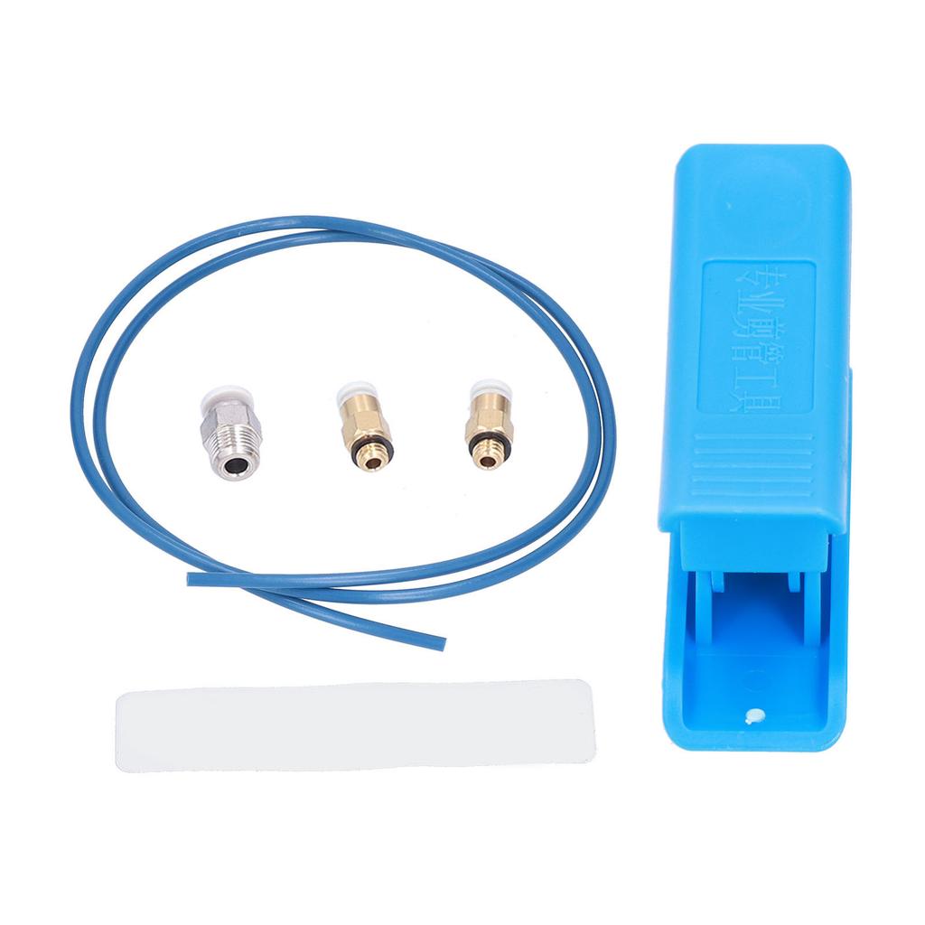 Kit Tubo PTFE 1m Baixo Atrito Resistência ao Calor Menos Retração Mais Responsividade Bowden PTFE