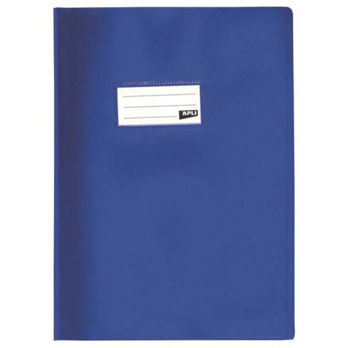 PROTEGE CAHIER PVC 19/100 21X29,7 BLEU