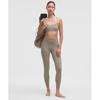 Lululemon Flow Y BrA Nulu  Light Support  A C Cups wArm Ash greY