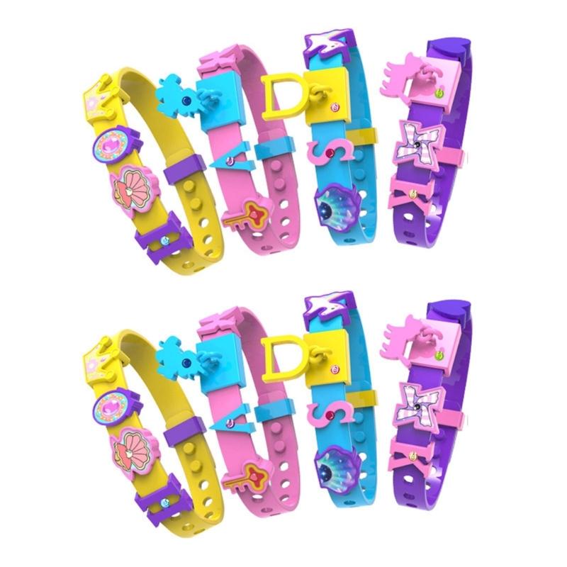 

Kids Art Craft Set For Ages 5-12 Years Old Educational DIY Bracelet Making Toy With Beads Charms 1