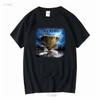 THERION LEMURIA NEW Band Merch Black T Shirt Vintage Washed Homme Top For Everyday Wear Slightly Soft Streetwear Unisex Fashion