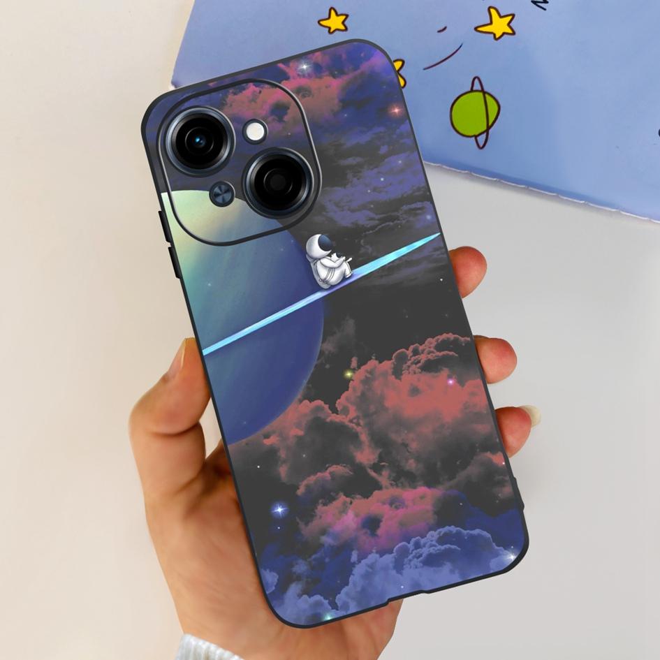 For Phone Case Tecno Spark Go 1 Cover 2024 Popular Flower Soft Silicone Back Protective Cover For Tecno Spark Go 2025 Pop 9 Etui