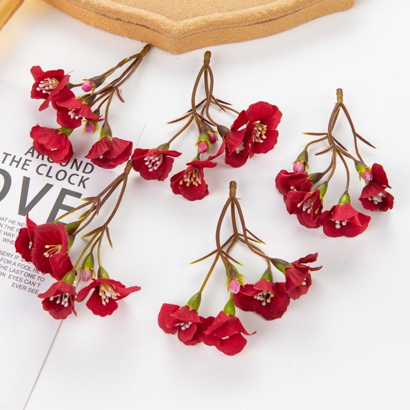 DIY Handmade Headdress Accessories Semi-finished Simulation Bouquet Flowers Shoes Hats Hair Clips Clothing Clothing Accessories Elegance Fake Flowers