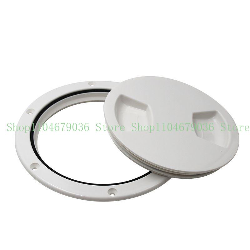 5 inch Non-Slip Deck Plate Corrosion Resistant Marine Access Boat Inspection for Hatch Cover Plate for Marine Boating Wa