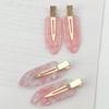 2Pcs Korean Style Anti-slip Teeth Hair Clip Acrylic Flat Seamless Hair Barrette Hair Accessories