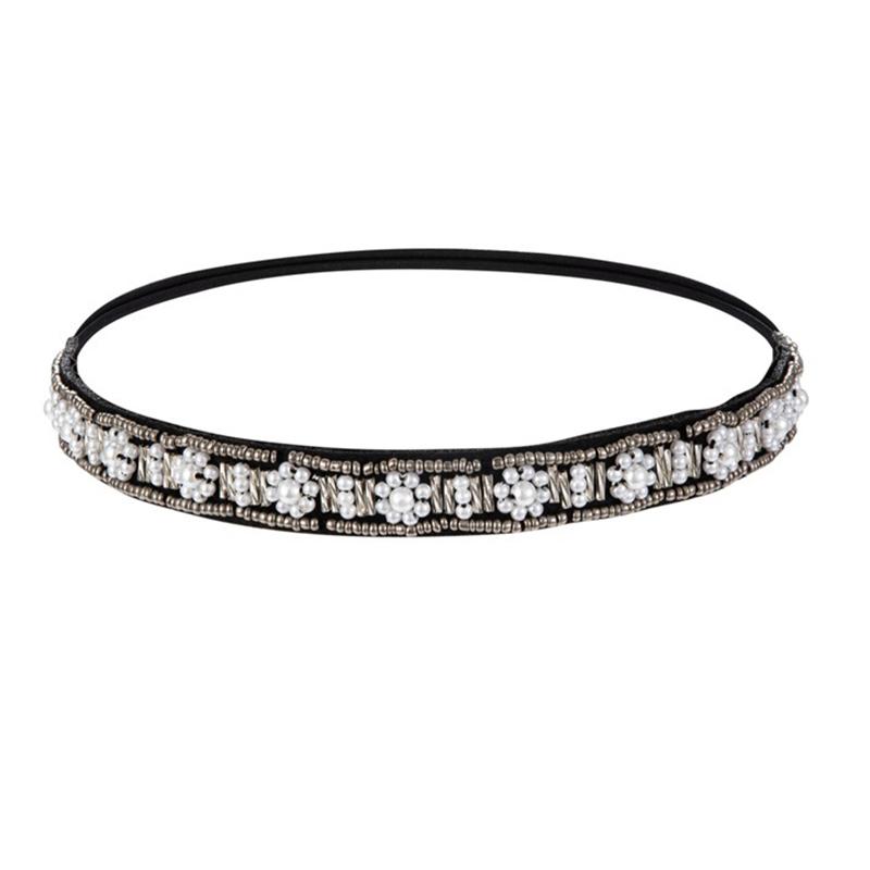 Ethnic Vintage Bohemian  BeadsElastic Headband  Hair Band Hair Accesories