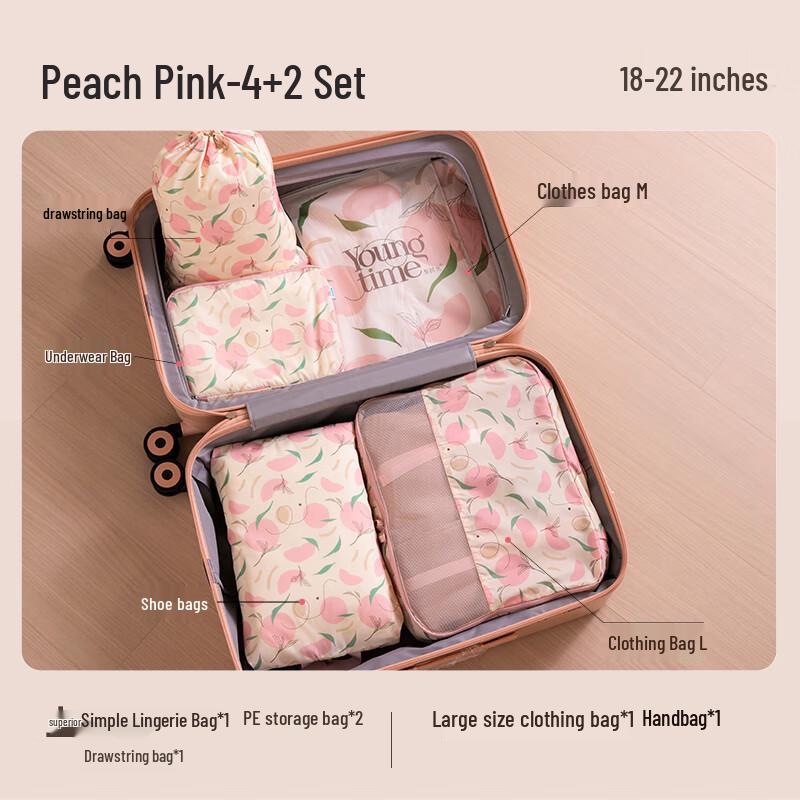 Portable Travel Organizer Bag Set