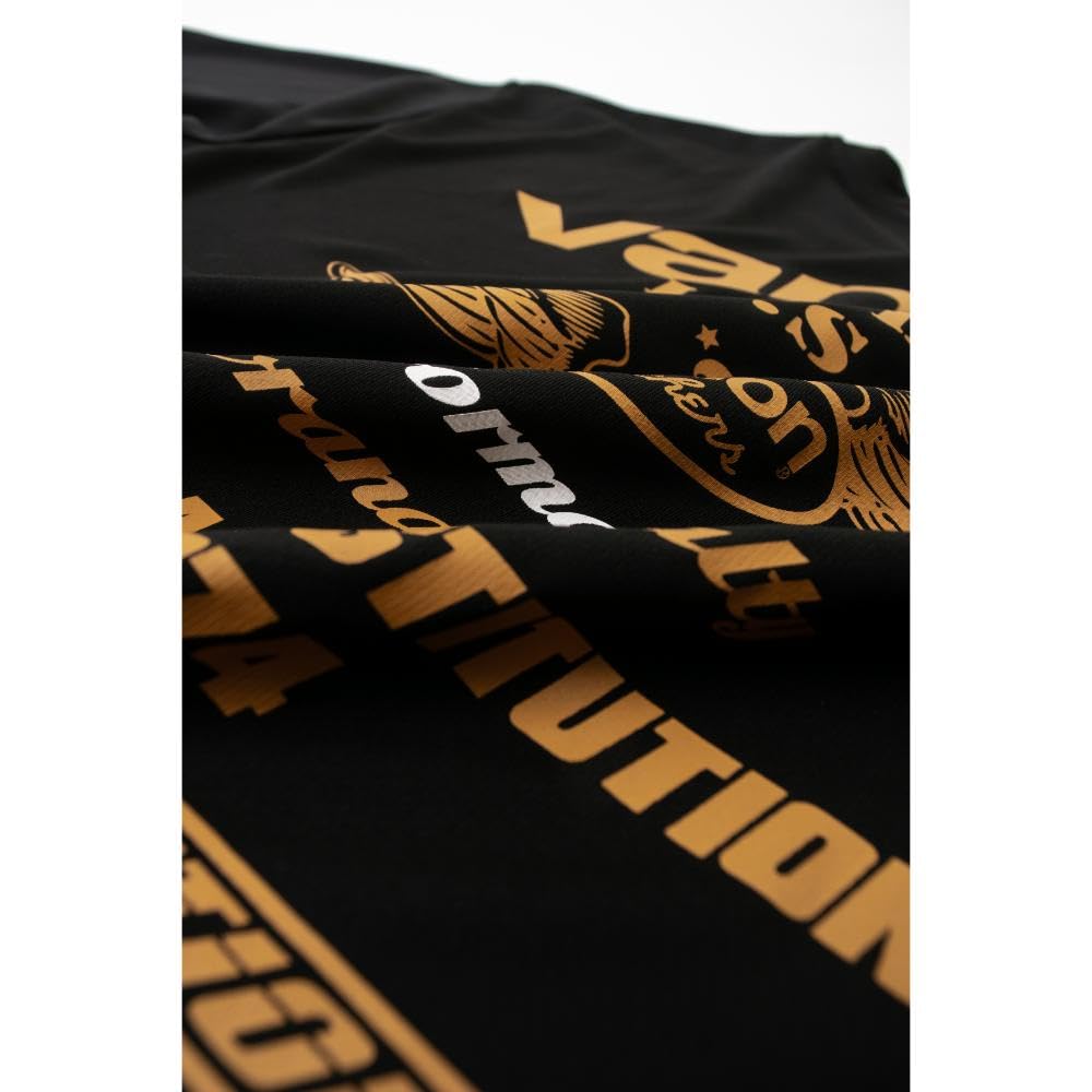 Vanson Streetwear Mesh T-Shirt, Black